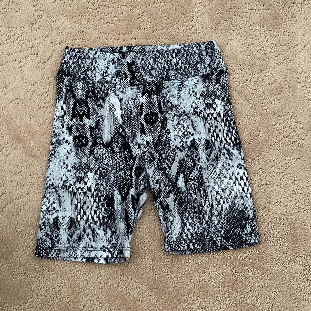 Pixie lane snakeskin shorts